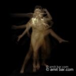 Dancing Anna I: Model Anna is dancing in my studio