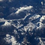 Alps Mountains: Flying above the Alps Mountains