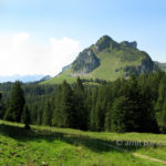 The mountains around Amden, Switzerland