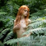 Ameria in nature portrait I: Model Ameria is walking and dancing in nature