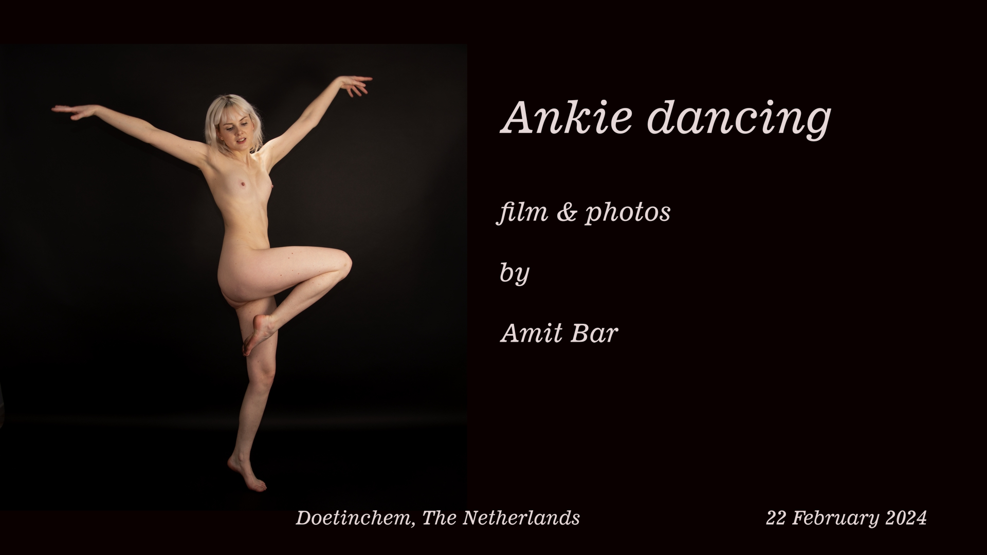 Ankie dancing video