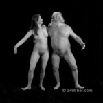 Apollo & Artemis II: Old man is dancing enthousiast with his mate