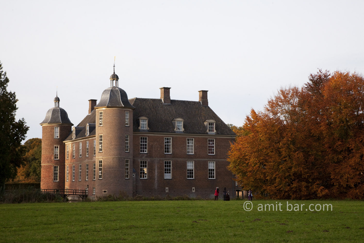 Autumn at castle Slangenburg in De Achterhoek, The Netherlands