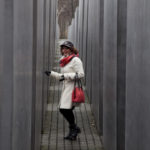 Berlin: Contrasts. The Holocaust monument