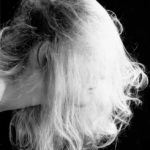 Blond girl III: Portrait of a nude model in my studio