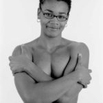 Carla II: A portrait of nude model in my studio