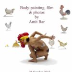 Chicken video: This body-painting was inspired by chickens, but not those ones in the plate.