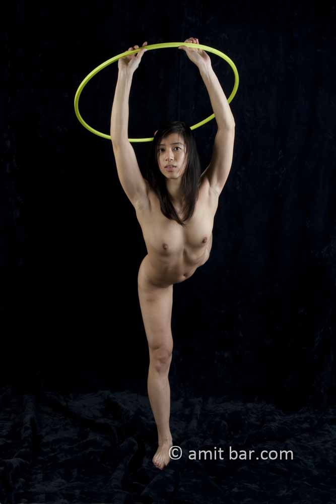 Chinese dancer I: Chinese dancer in my studio