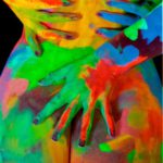 Colored patches II: Colored hands