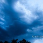 Coming storm: Storm clouds in the Morvan, France