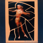 Composition1: Photo-collage of a body-painted dancer