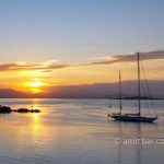 Corfu: Sunrise above Greece III: Sunrise above Greece