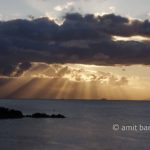 Corfu: Sunrise above Greece VII: Sunrise above sea in Corfu
