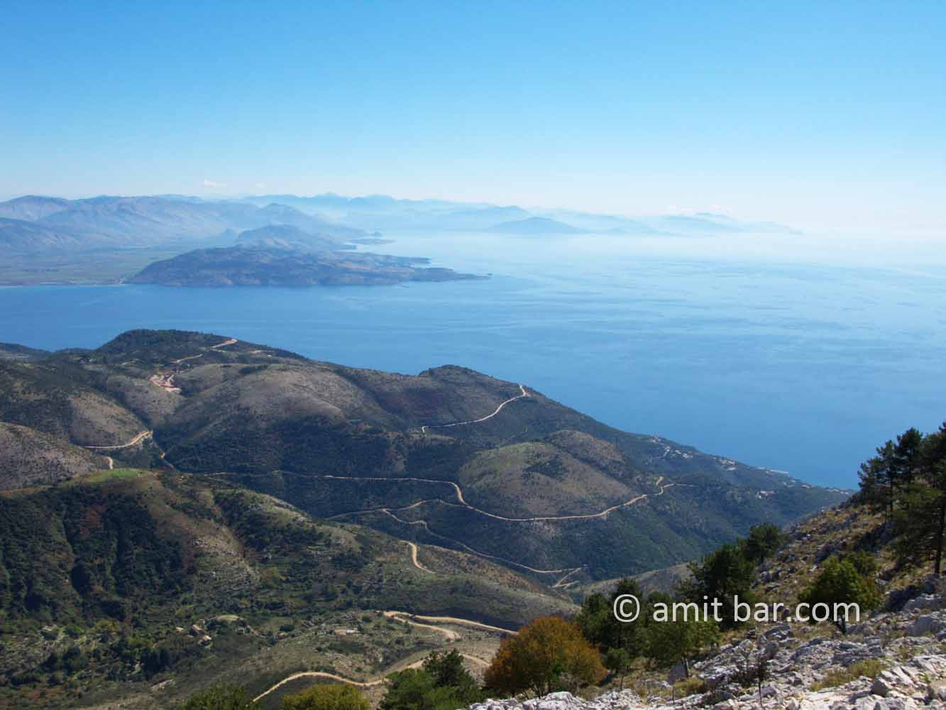 Corfu: The Mountains of Corfu : The mountains of Corfu