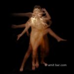 Dancing Anna I: Model Anna is dancing in my studio