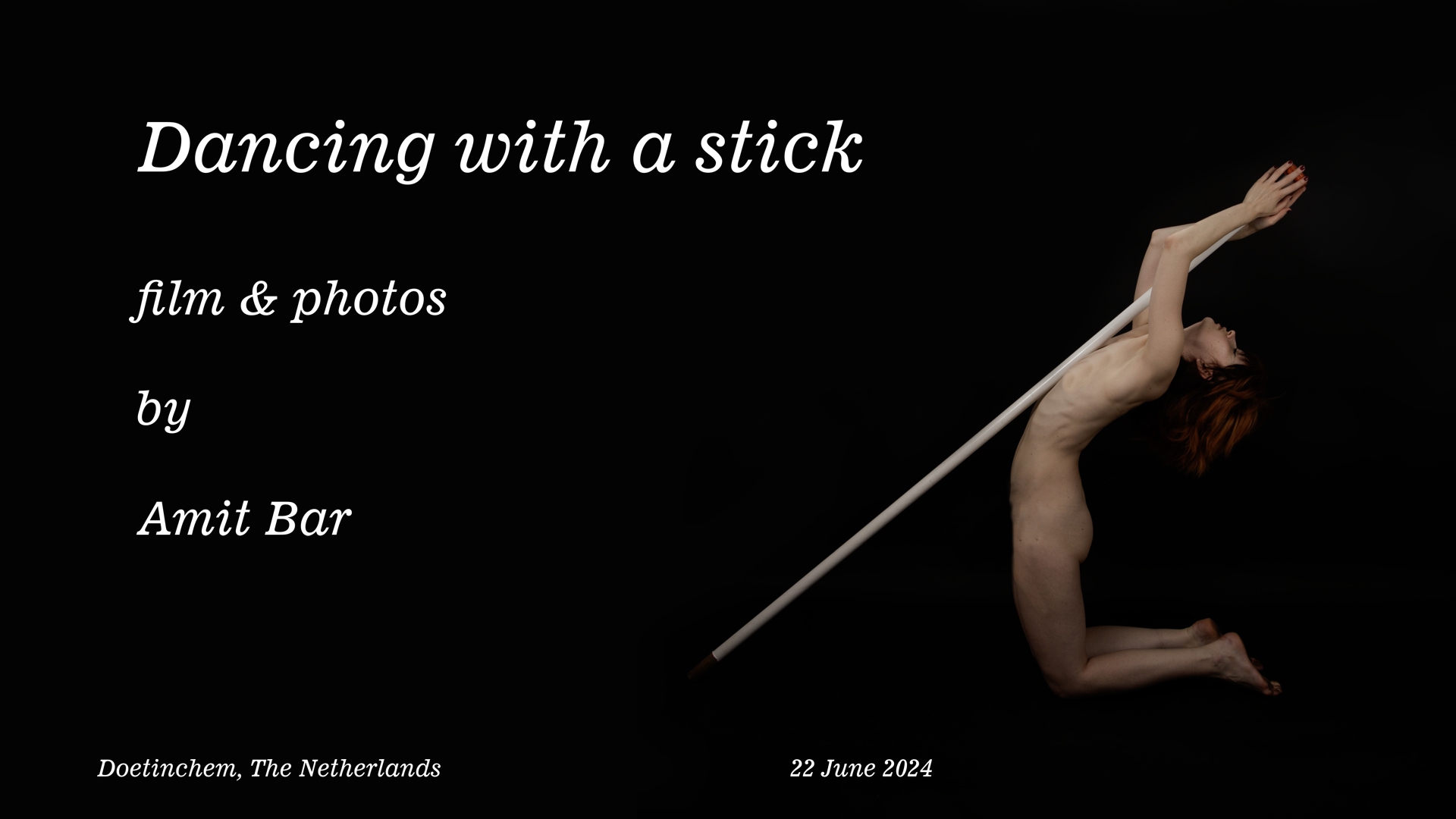 Dancing with stick video