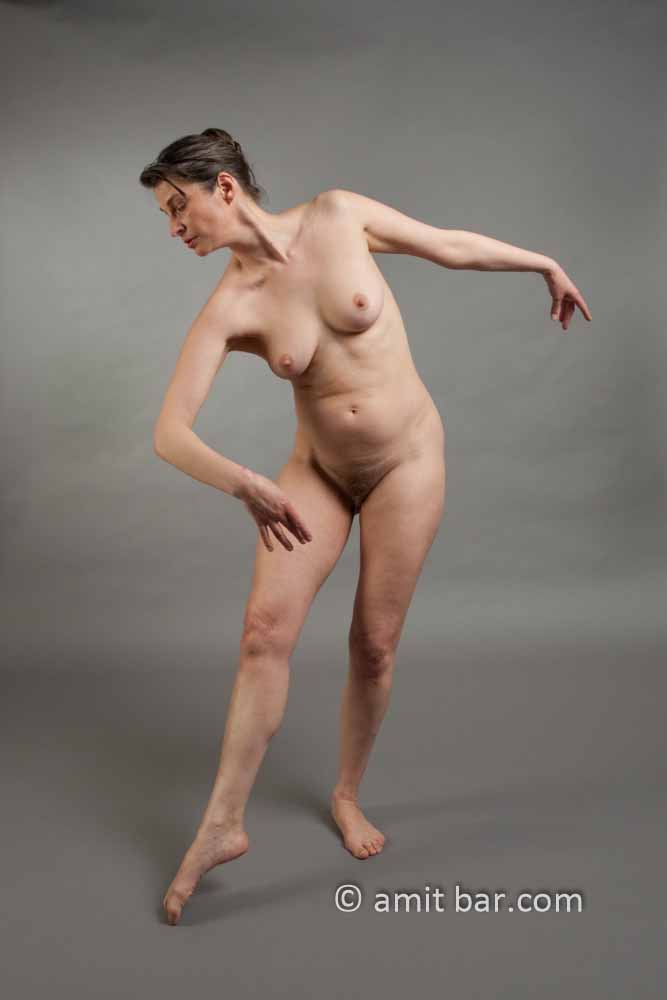 Elegance: Nude dancer in my studio