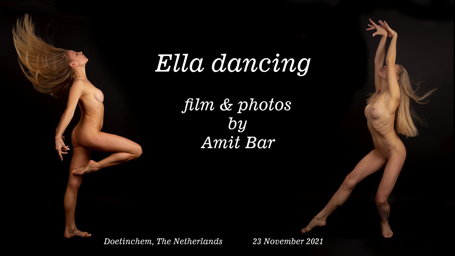 Ella dancing video: Ella is
dancing in my studio