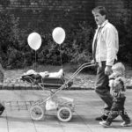Feast? A group of people is walking with sad face on celebration day