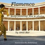 Flamenco video: Body-painted dancer is dancing flamenco