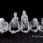 Four generations: Four naturist generations in my studio