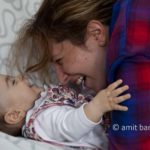 Fun: Mother and daughter having fun