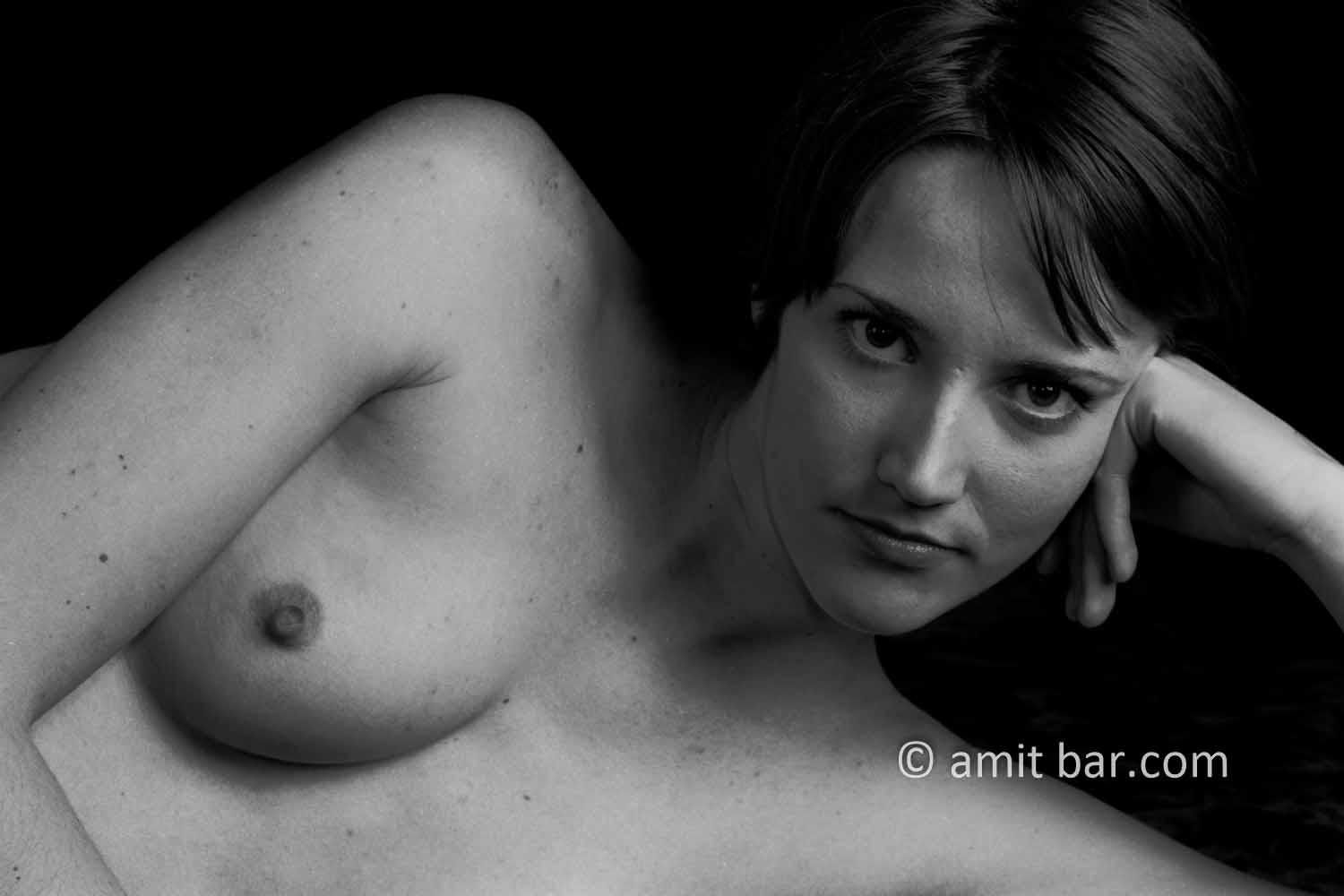 Girlfriends III: Portrait of a nude model in my studio