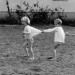 Having fun 1: Two boys playing