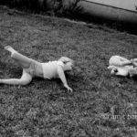 Having fun 1: Two children having fun together