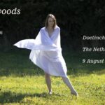 In the woods video: Model Ana V is dancing in the woods