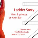 Ladder story video: New Yorks fire emergency stairs are the inspiration for this body-painitng.