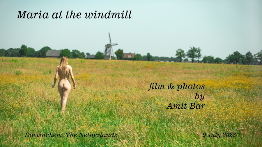 Maria at the windmill video