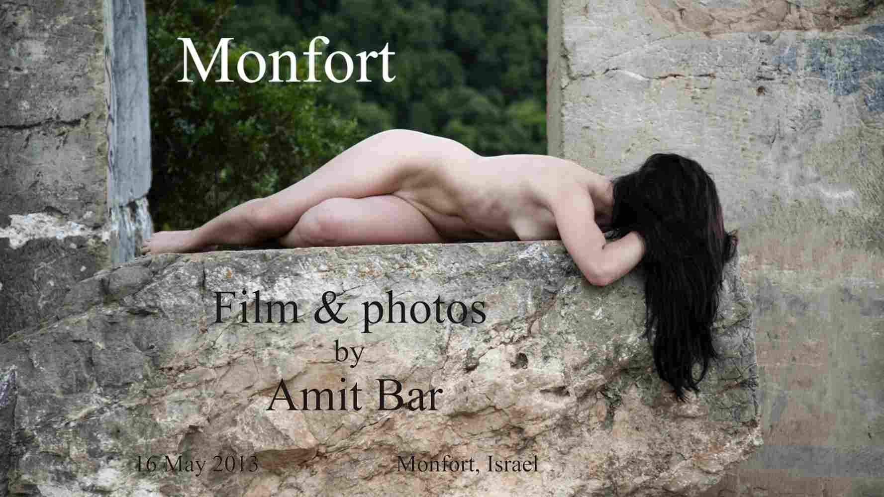 Monfort video: This is a jump aside from my body-paintings. The film was made at the ancient Crusaders fortress Monfort, in the West-Galilee, Israel on a windy afternoon with model Chana.