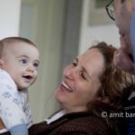 Mother and daughter III: Mother and her baby daughter