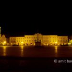 Nový Jičín by night: Nový Jičín (Neutitschein) town-square by night
