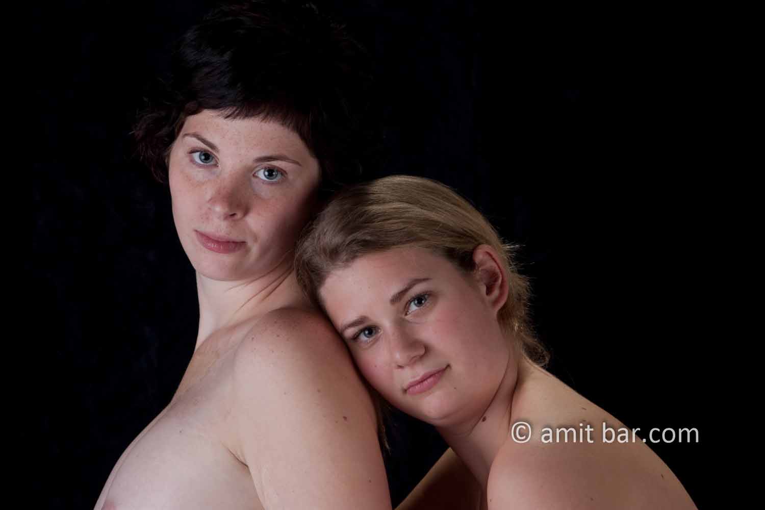 Nude friends IV: Portrait of two nude friends
