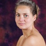 Nude portrait in my studio