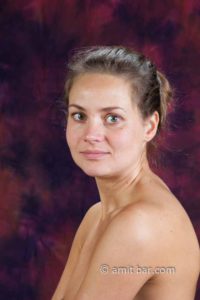 Nude portrait in my studio