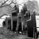 Pleasant company: a group of garden pools are standing beside each other in a gardening shop in Gaanderen, The Netherlands