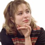 Portrait of young girl III: Portrait of a young girl