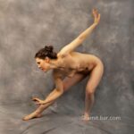 Radmila's dance I: Model Radmila is dancing in my studio