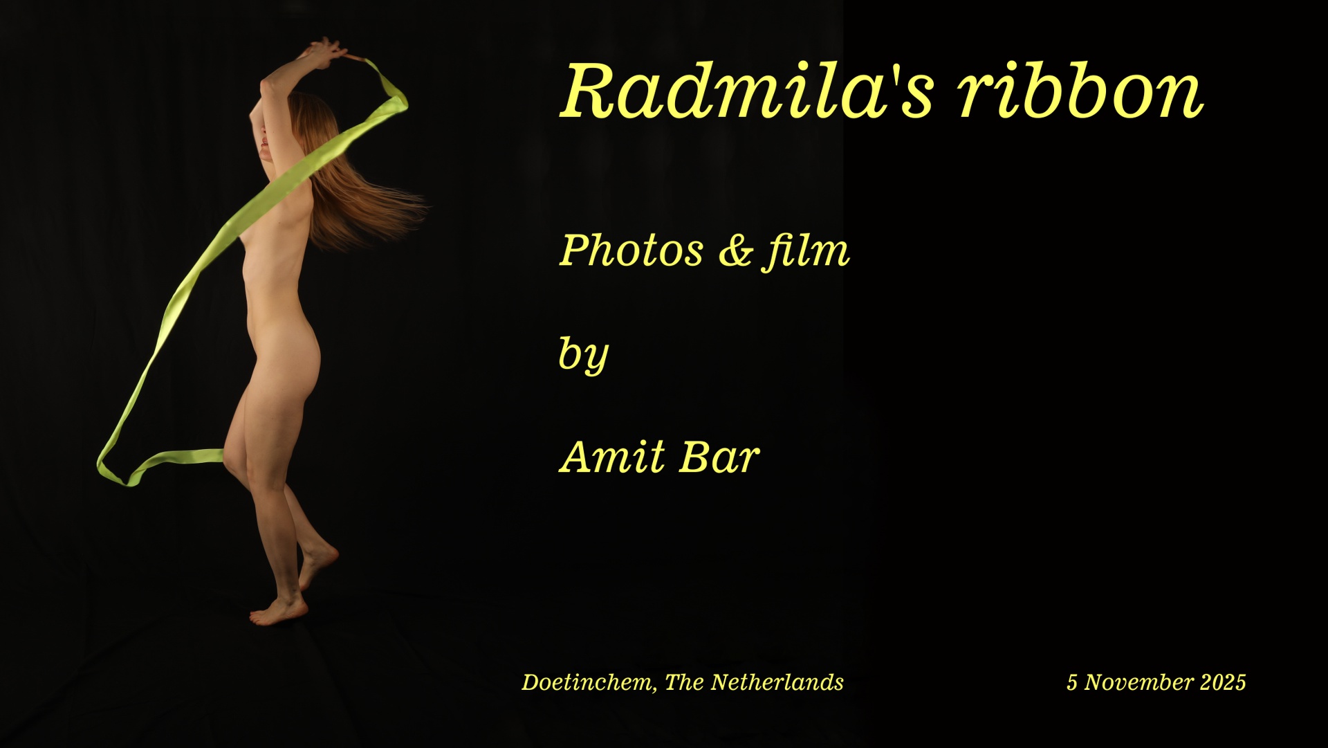Radmila's ribbon video