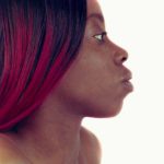 Red hair portrait II: Portrait of a nude model in my studio