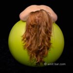 Reddish Olive II: RedHead Olive in my studio once more