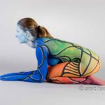 Sphinx I: Body-painted model in various colours