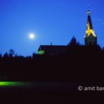 St. Catharina church by night: St. Catharina church in Doetinchem with moonlight