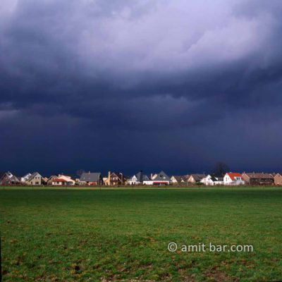 Storm clouds above Doetinchem