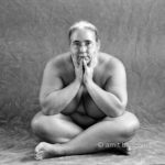 Thinking: Nude model in my studio