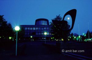 Townhall Doetinchem: The townhall of Doetinchem by moonlight