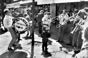 Van Faren: A band is playing on street in Doetinchem, The Netherlands
